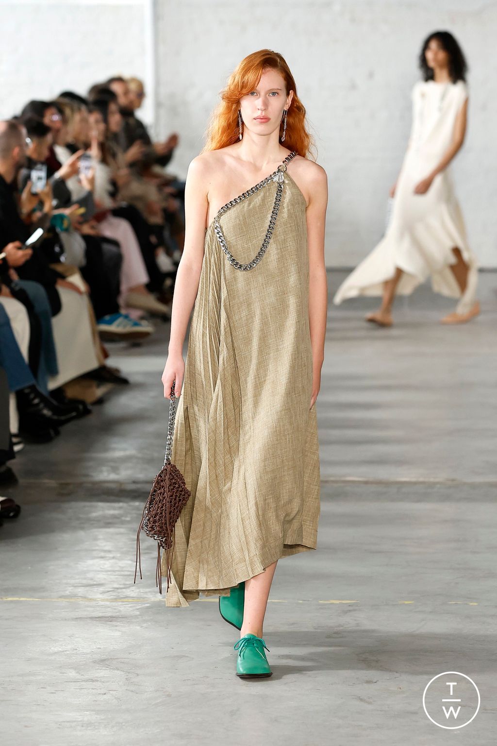 Fashion Week Paris Spring-Summer 2025 look 12 from the Niccolò Pasqualetti collection womenswear