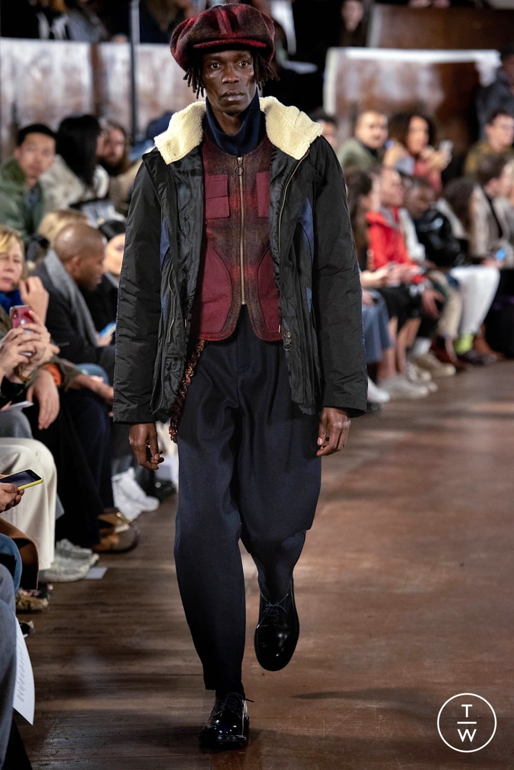 Fashion Week London Fall/Winter 2020 look 2 from the Nicholas Daley collection 男装