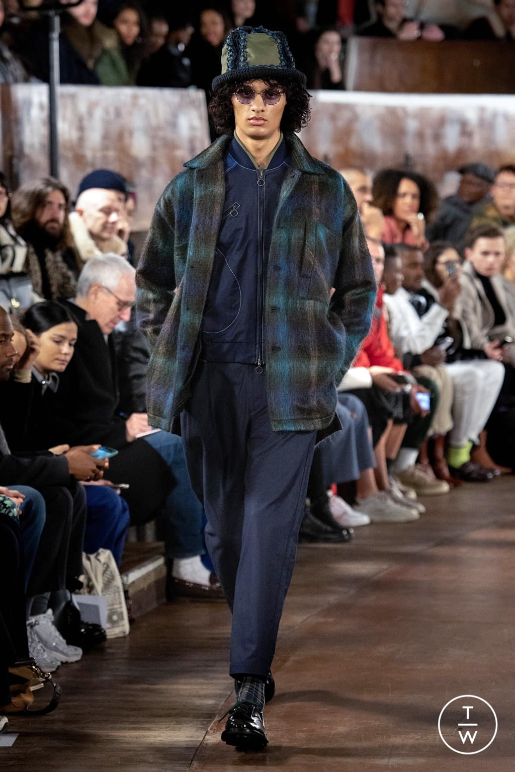 Fashion Week London Fall/Winter 2020 look 10 from the Nicholas Daley collection 男装