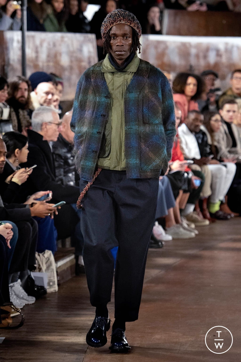 Fashion Week London Fall/Winter 2020 look 11 from the Nicholas Daley collection menswear