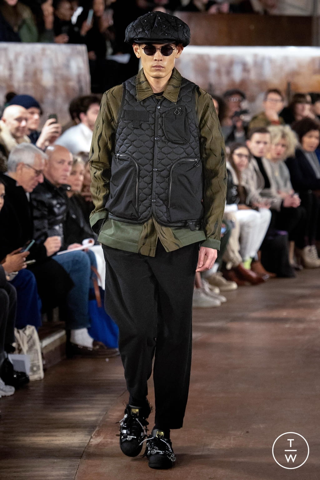 Fashion Week London Fall/Winter 2020 look 14 from the Nicholas Daley collection menswear
