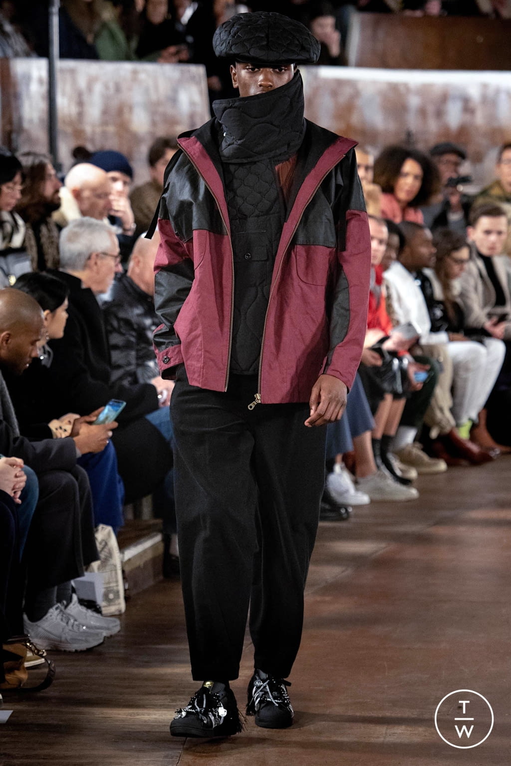 Fashion Week London Fall/Winter 2020 look 15 from the Nicholas Daley collection 男装
