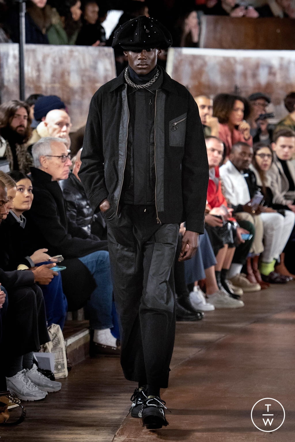 Fashion Week London Fall/Winter 2020 look 17 from the Nicholas Daley collection 男装
