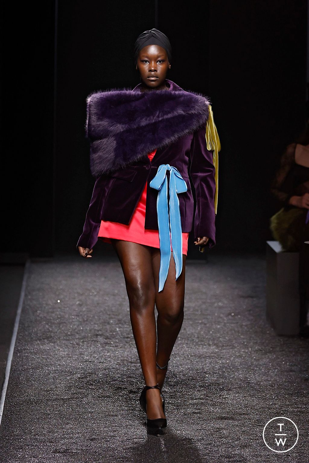 Fashion Week Paris Fall/Winter 2025 look 11 from the Nina Ricci collection womenswear