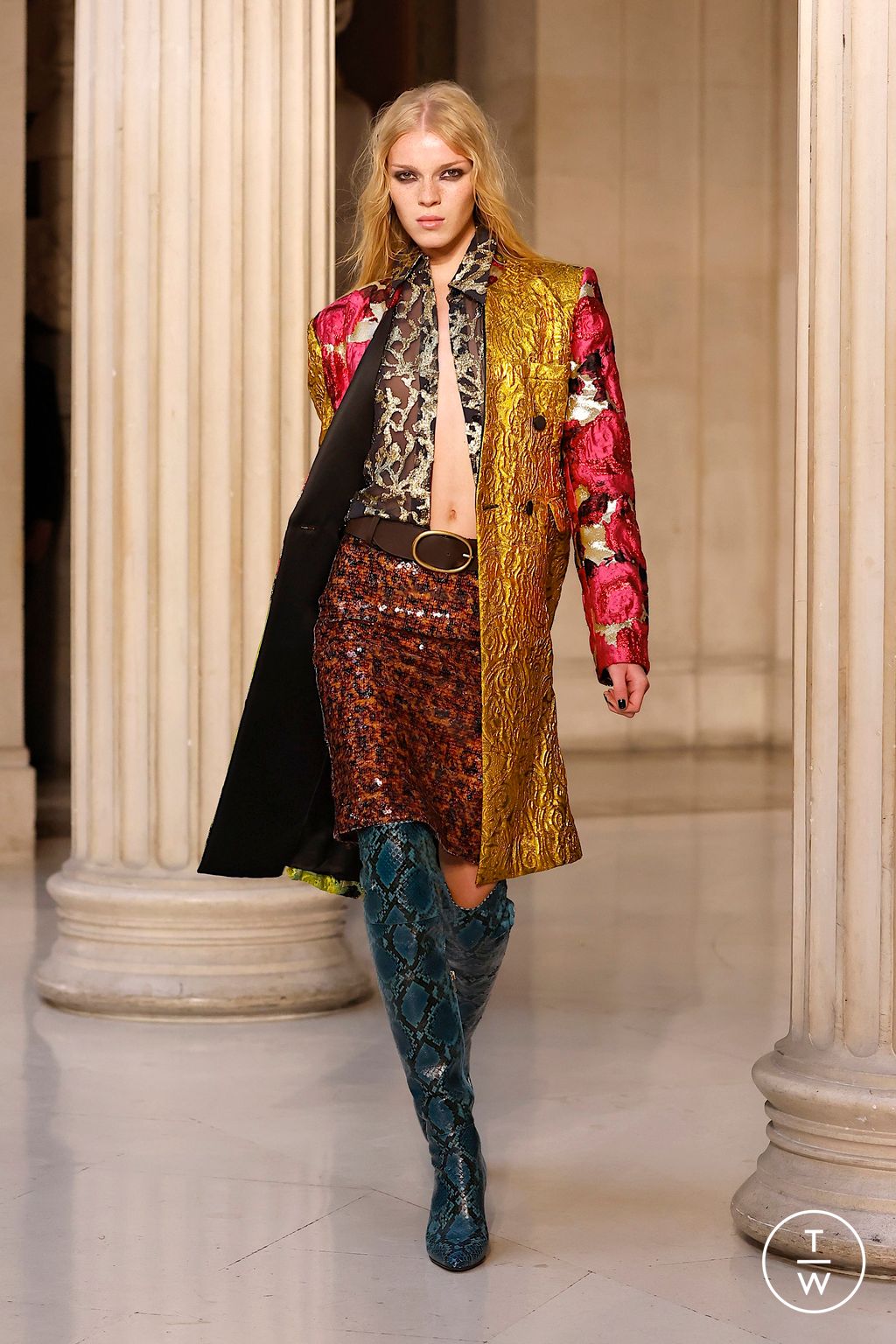 Fashion Week Paris Spring/Summer 2026 look 3 from the Nina Ricci collection womenswear