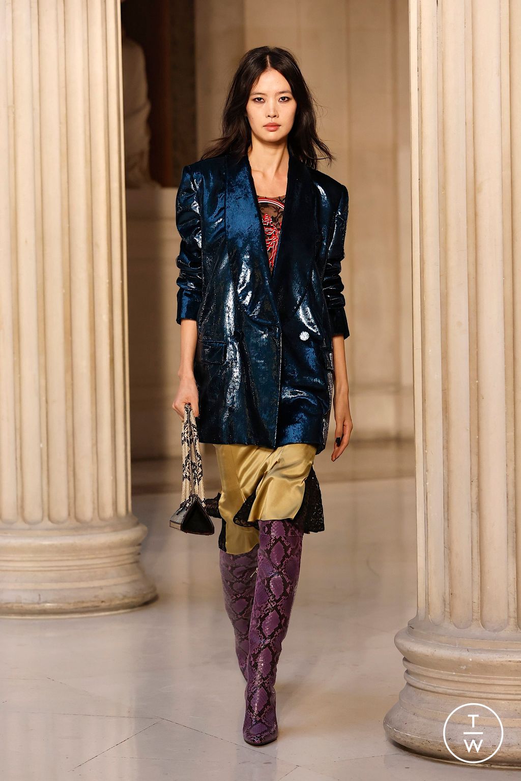 Fashion Week Paris Spring/Summer 2026 look 5 from the Nina Ricci collection womenswear