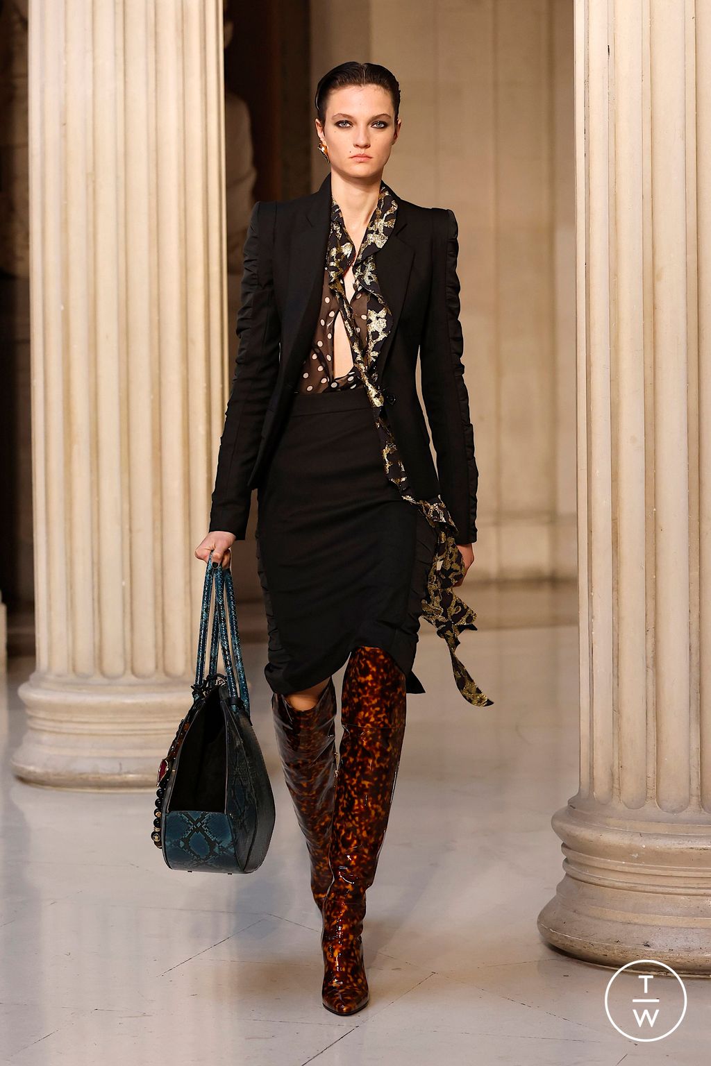 Fashion Week Paris Spring/Summer 2026 look 17 from the Nina Ricci collection womenswear