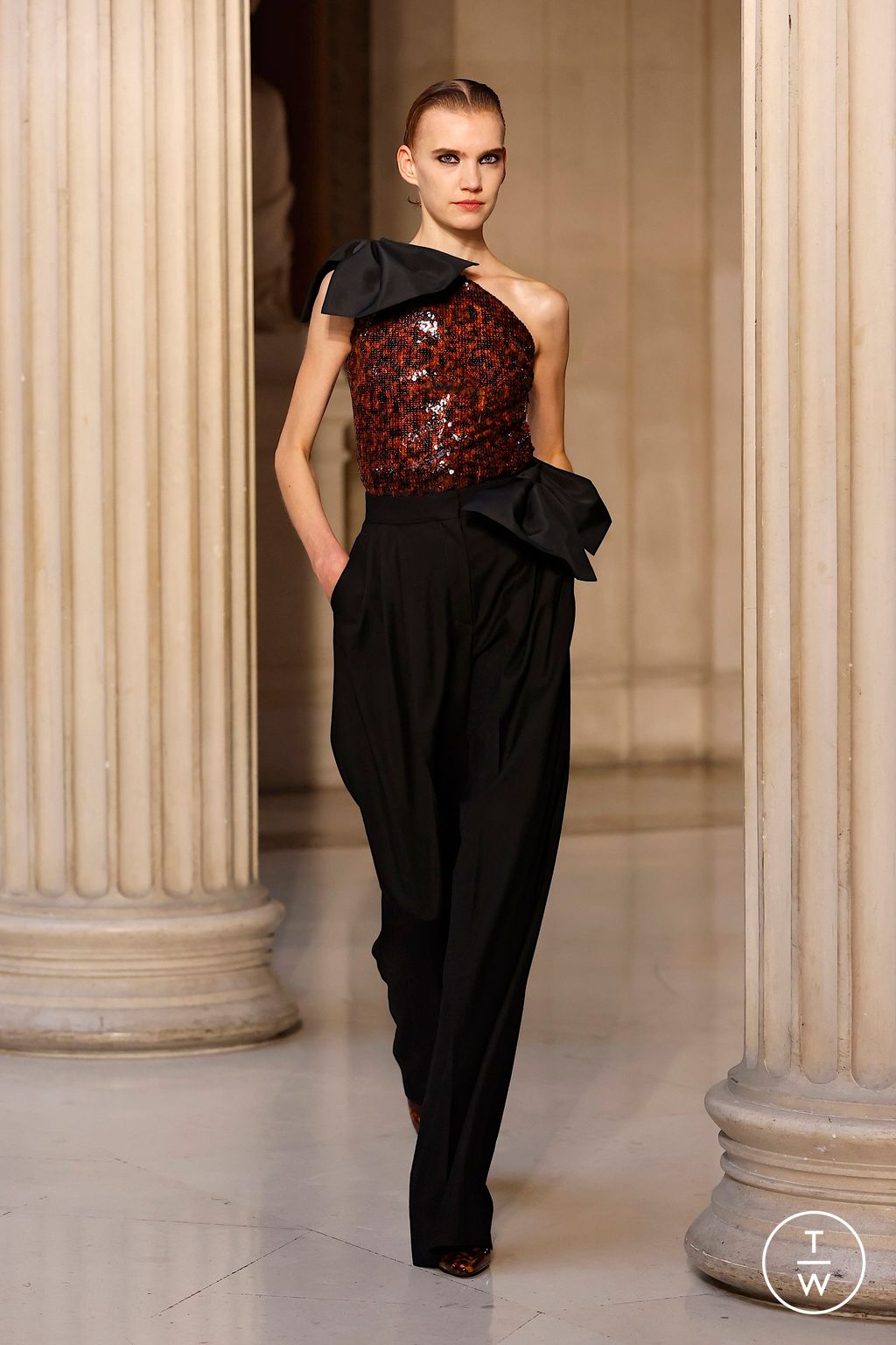 Fashion Week Paris Spring/Summer 2026 look 26 from the Nina Ricci collection womenswear