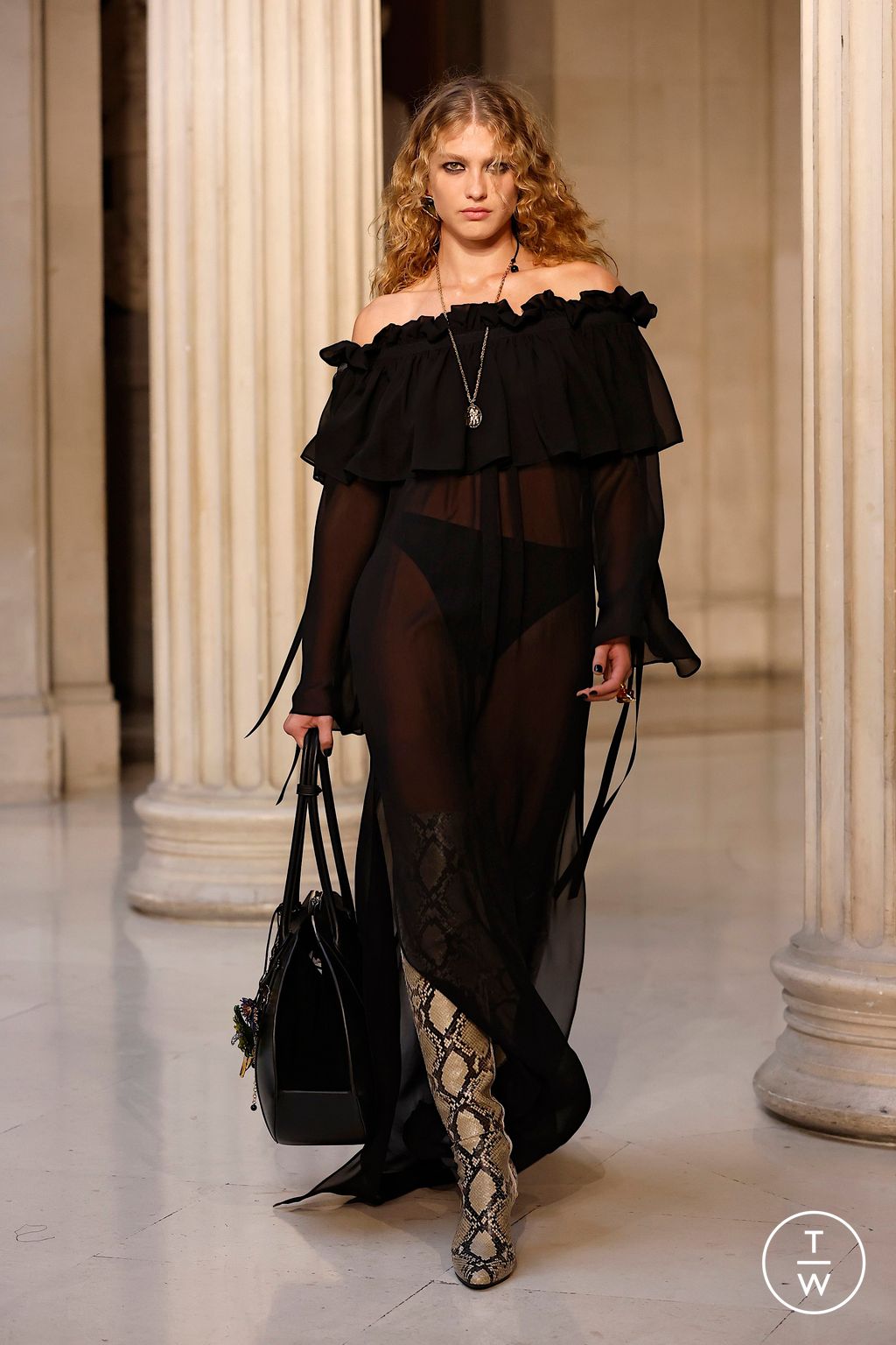 Fashion Week Paris Spring/Summer 2026 look 28 from the Nina Ricci collection womenswear