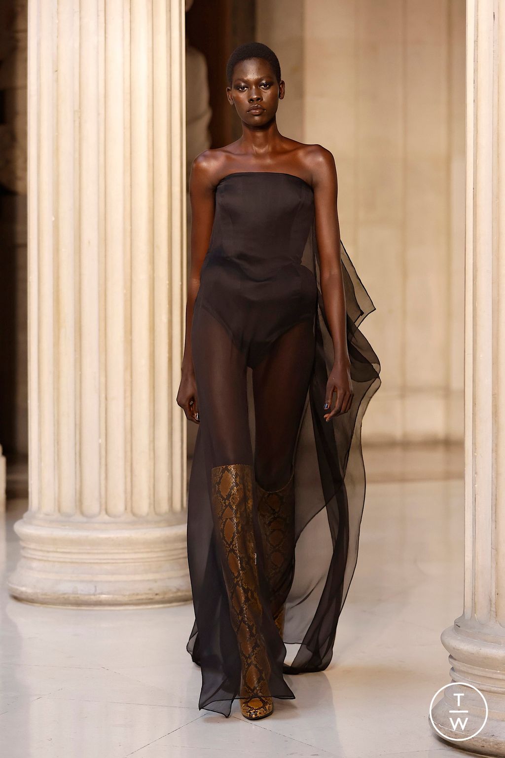 Fashion Week Paris Spring/Summer 2026 look 32 from the Nina Ricci collection womenswear