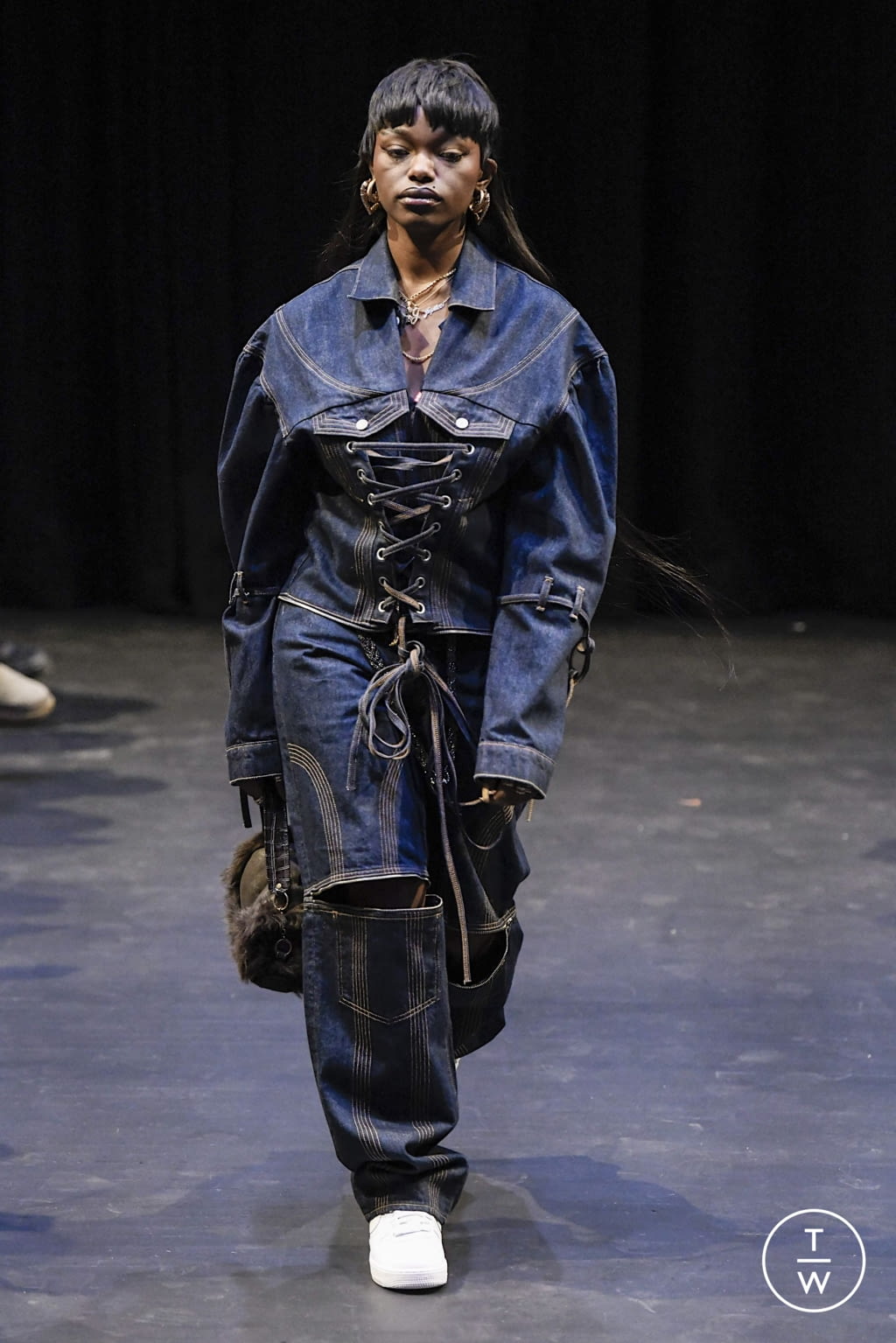 Fashion Week New York Fall/Winter 2022 look 26 from the No Sesso collection 女装