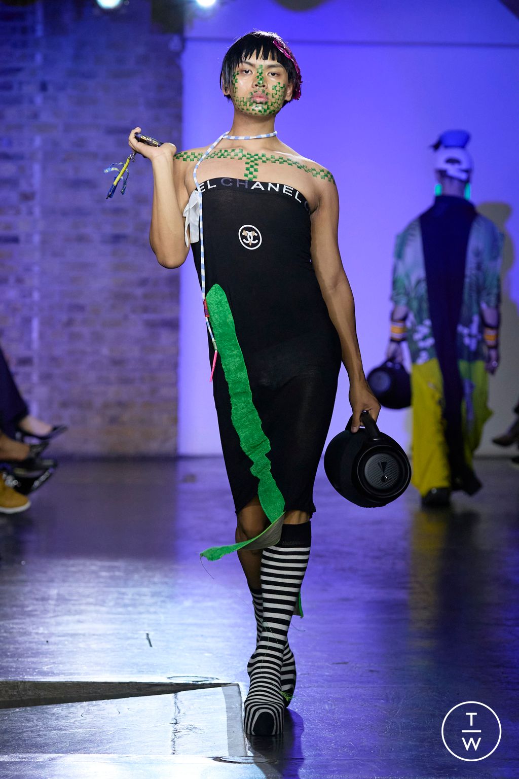 Fashion Week London Spring/Summer 2024 look 5 from the NOKI collection womenswear