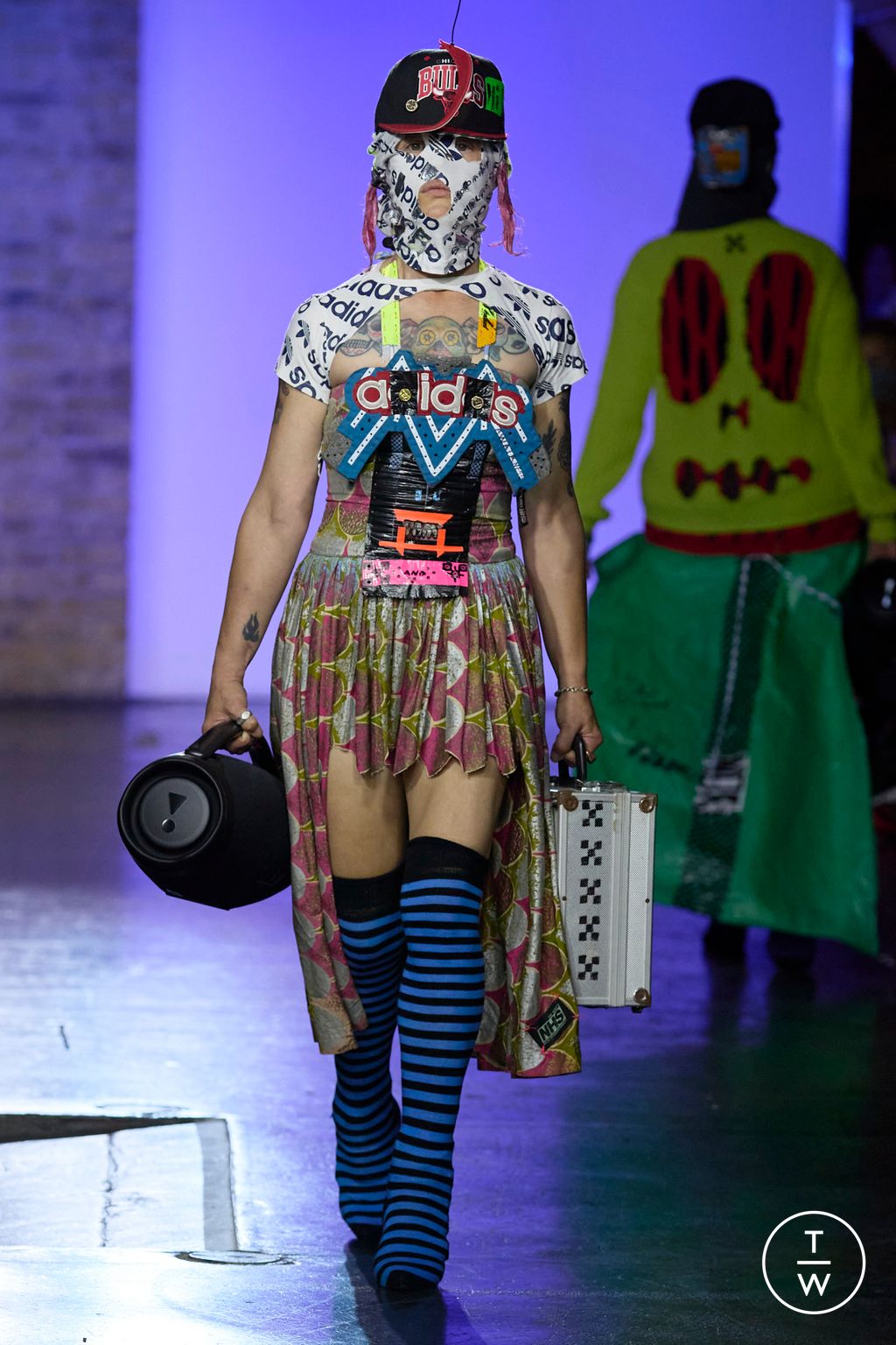 Fashion Week London Spring/Summer 2024 look 20 from the NOKI collection womenswear