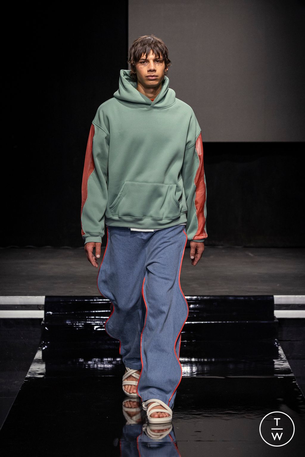 Fashion Week Paris Spring-Summer 2025 look 2 from the Not Boring - Saudi 100 collection menswear