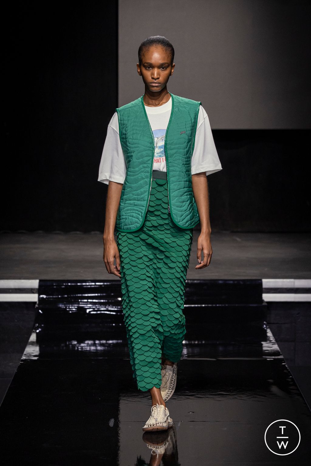 Fashion Week Paris Spring-Summer 2025 look 6 from the Not Boring - Saudi 100 collection 男装