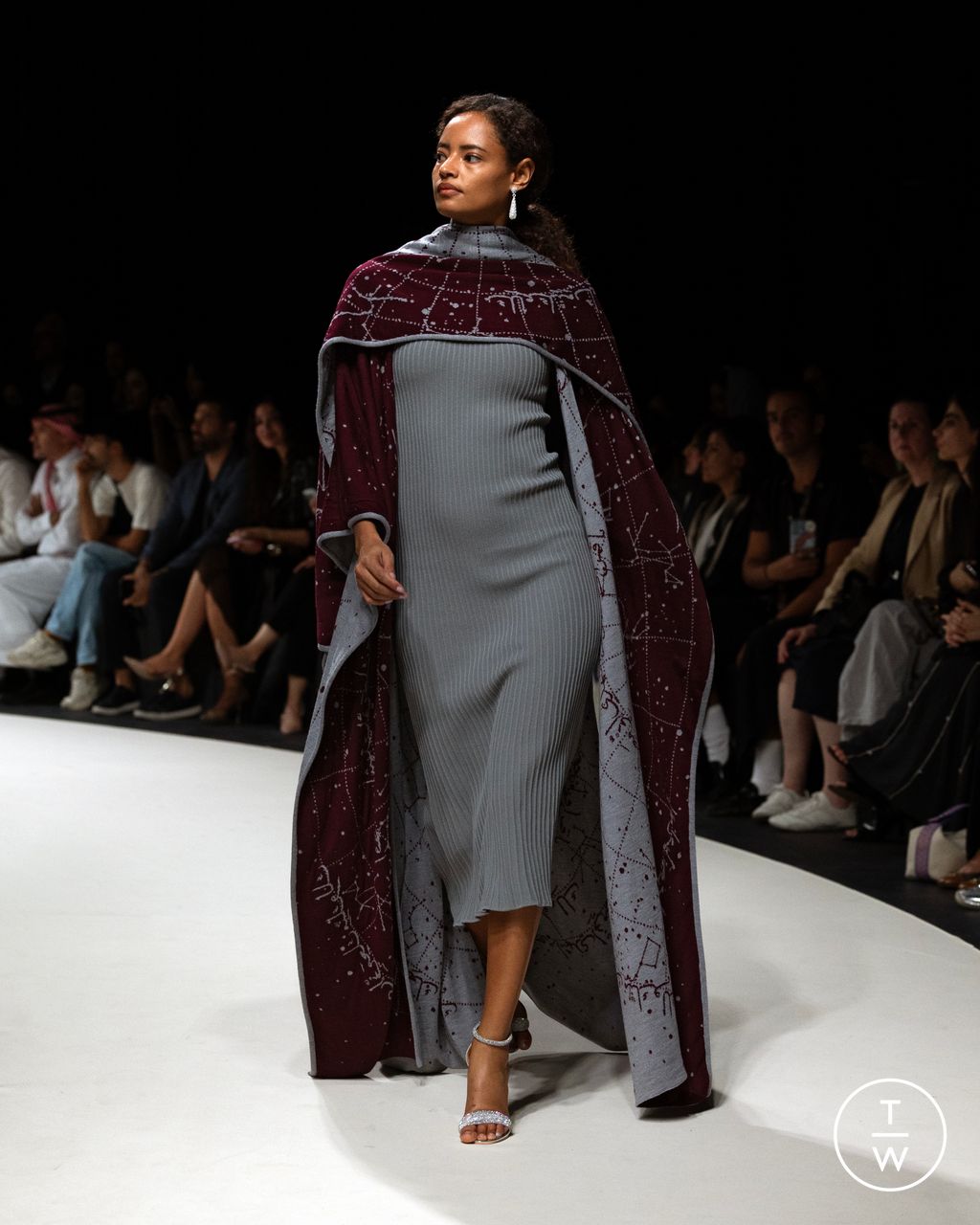 Fashion Week Paris Spring/Summer 2025 look 10 from the Noura Sulaiman - Saudi 100 collection menswear