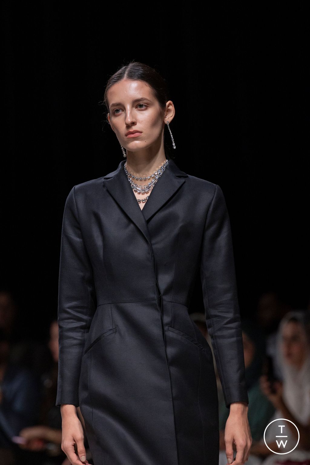 Fashion Week Paris Spring/Summer 2025 look 14 de la collection Noura Sulaiman - Saudi 100 menswear