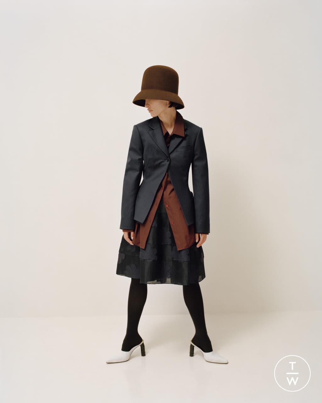 Fashion Week Paris Pre-Fall 2020 look 2 from the Nina Ricci collection womenswear