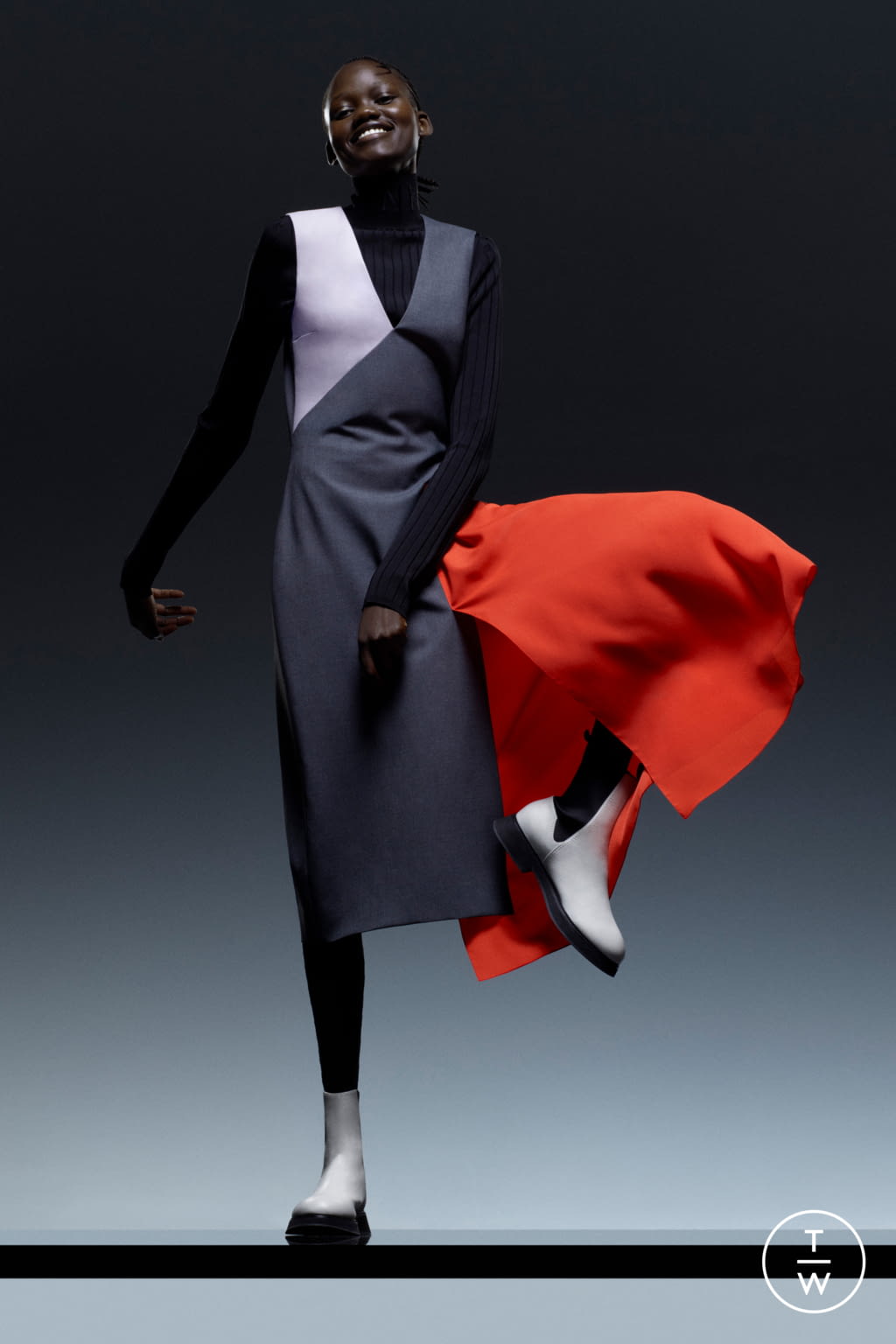Fashion Week Paris Pre-Fall 2021 look 9 from the Nina Ricci collection womenswear