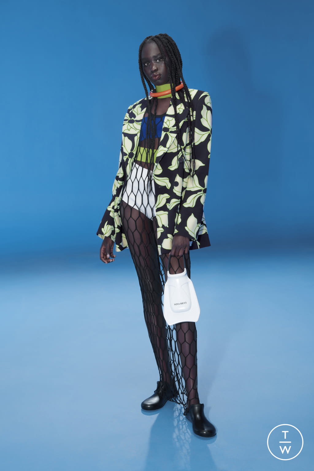 Fashion Week Paris Spring/Summer 2022 look 4 de la collection Nina Ricci womenswear