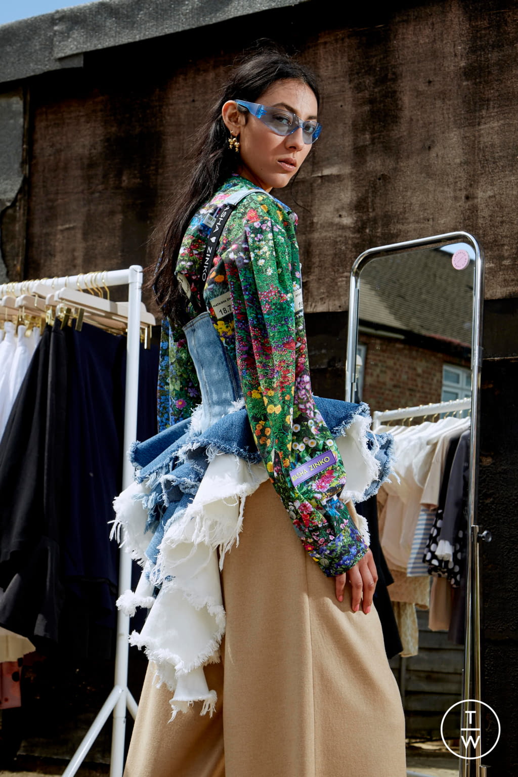 Fashion Week London Resort 2020 look 5 de la collection Natasha Zinko womenswear
