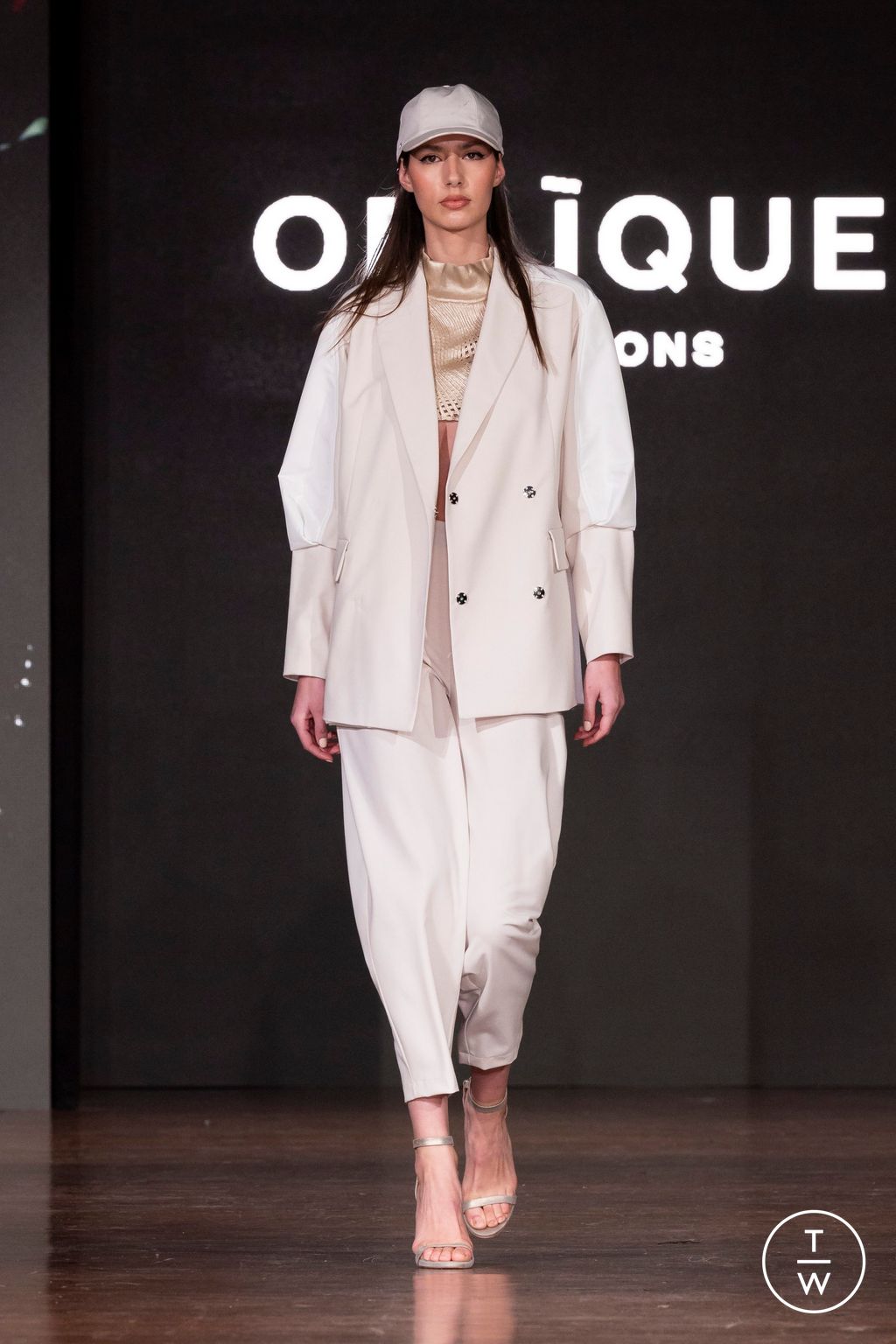 Fashion Week Milan Fall/Winter 2024 look 6 from the Oblique Creations collection womenswear