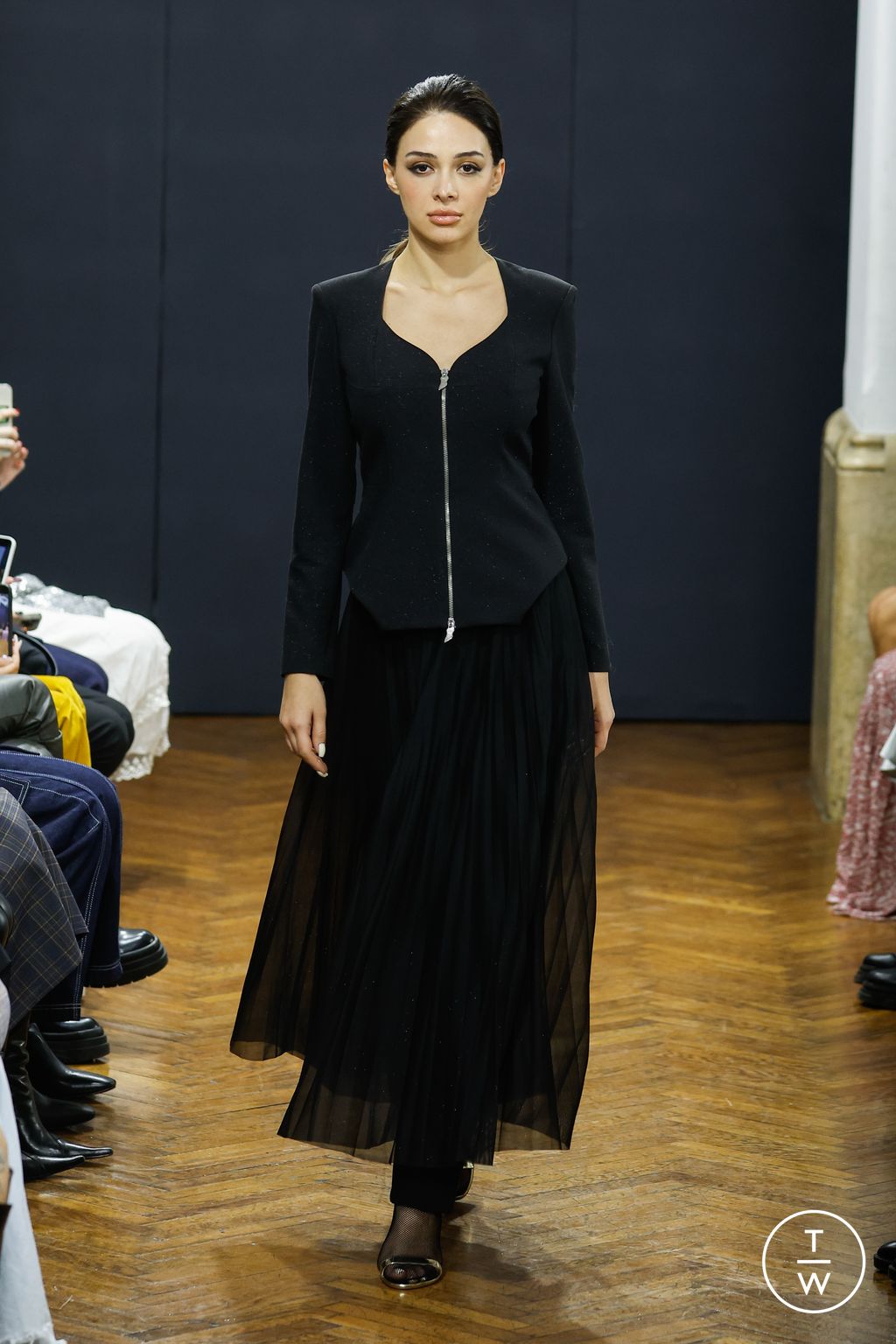 Fashion Week Milan Fall/Winter 2023 look 4 from the Oblique Creations collection womenswear