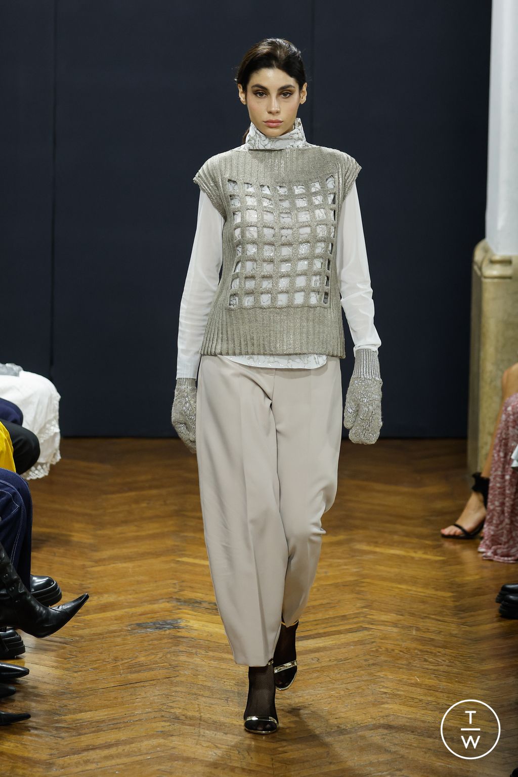 Fashion Week Milan Fall/Winter 2023 look 7 from the Oblique Creations collection 女装