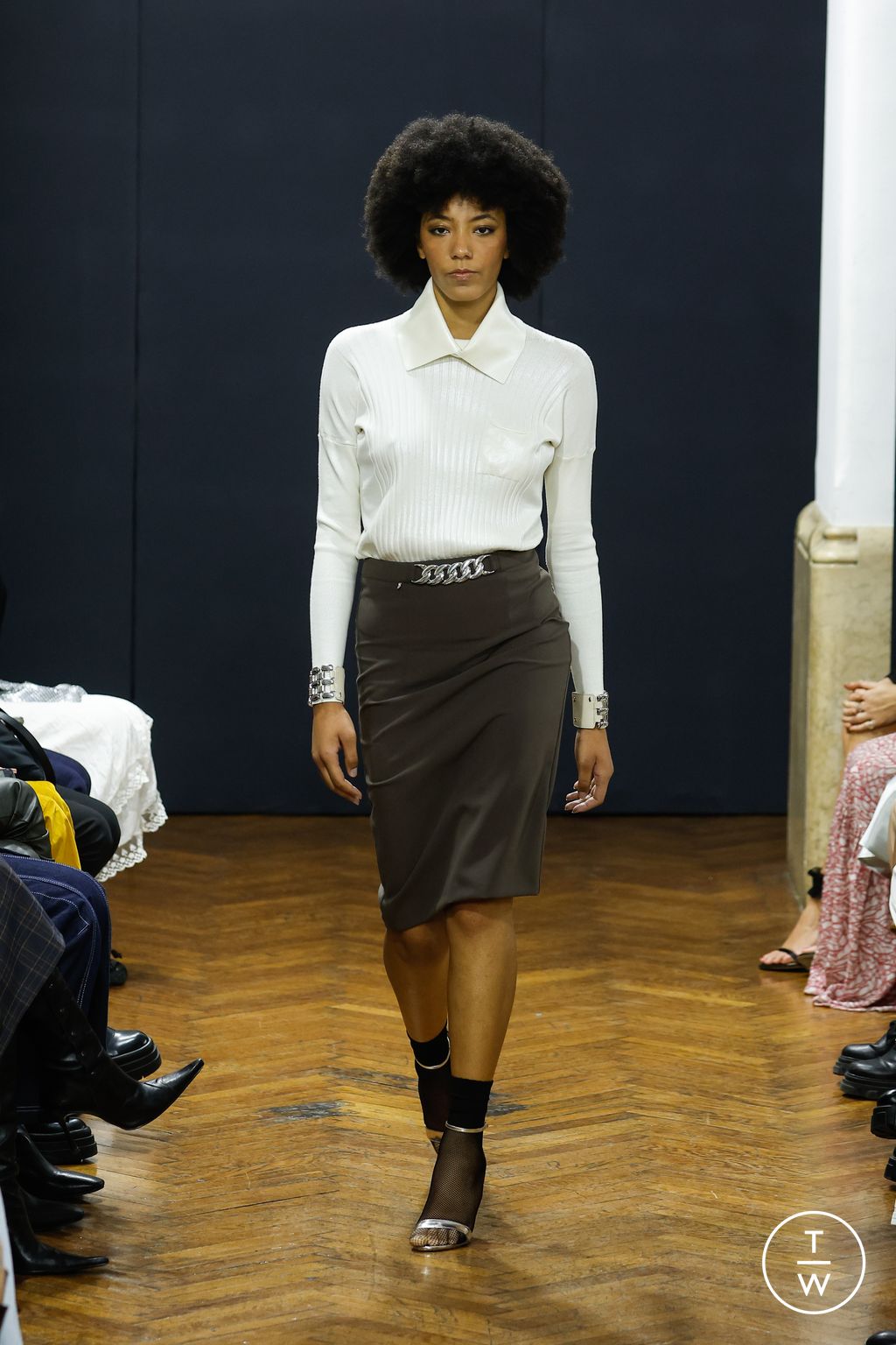 Fashion Week Milan Fall/Winter 2023 look 12 from the Oblique Creations collection womenswear