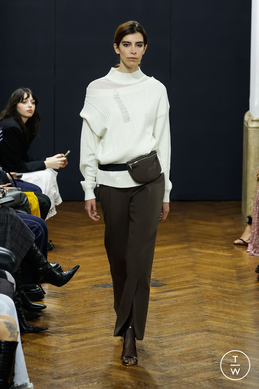 Fashion Week Milan Fall/Winter 2023 look 13 from the Oblique Creations collection womenswear