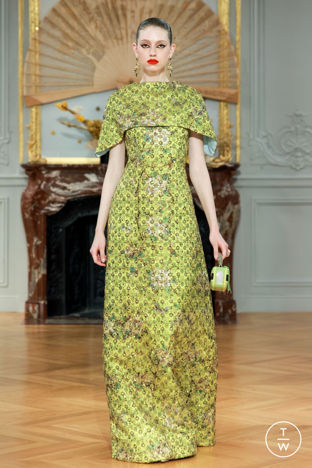 Fashion Week Paris Spring/Summer 2024 look 11 from the Laurence XU collection womenswear