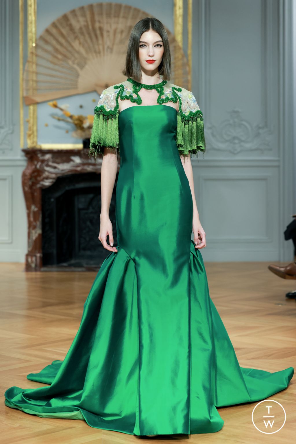 Fashion Week Paris Spring/Summer 2024 look 20 de la collection Laurence XU womenswear