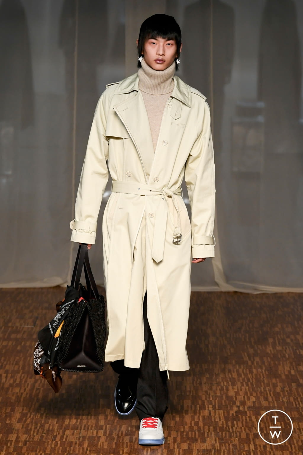 Fashion Week Paris Fall/Winter 2020 look 14 de la collection Off-White menswear