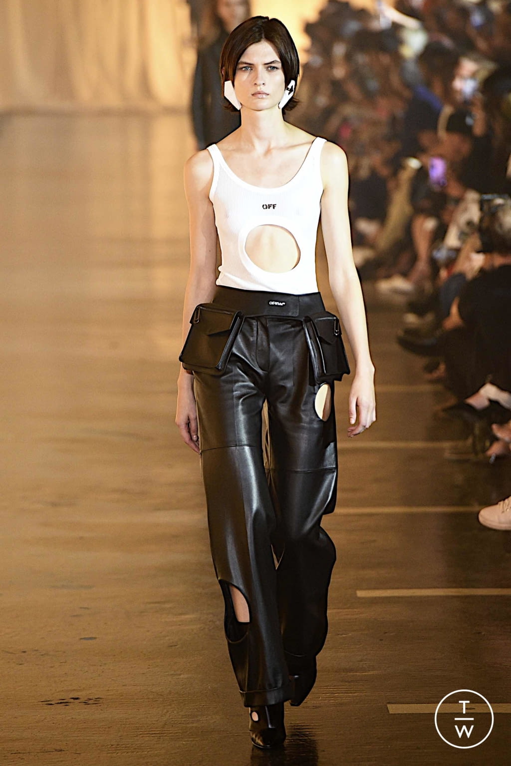 Fashion Week Paris Spring/Summer 2020 look 13 from the Off-White collection womenswear