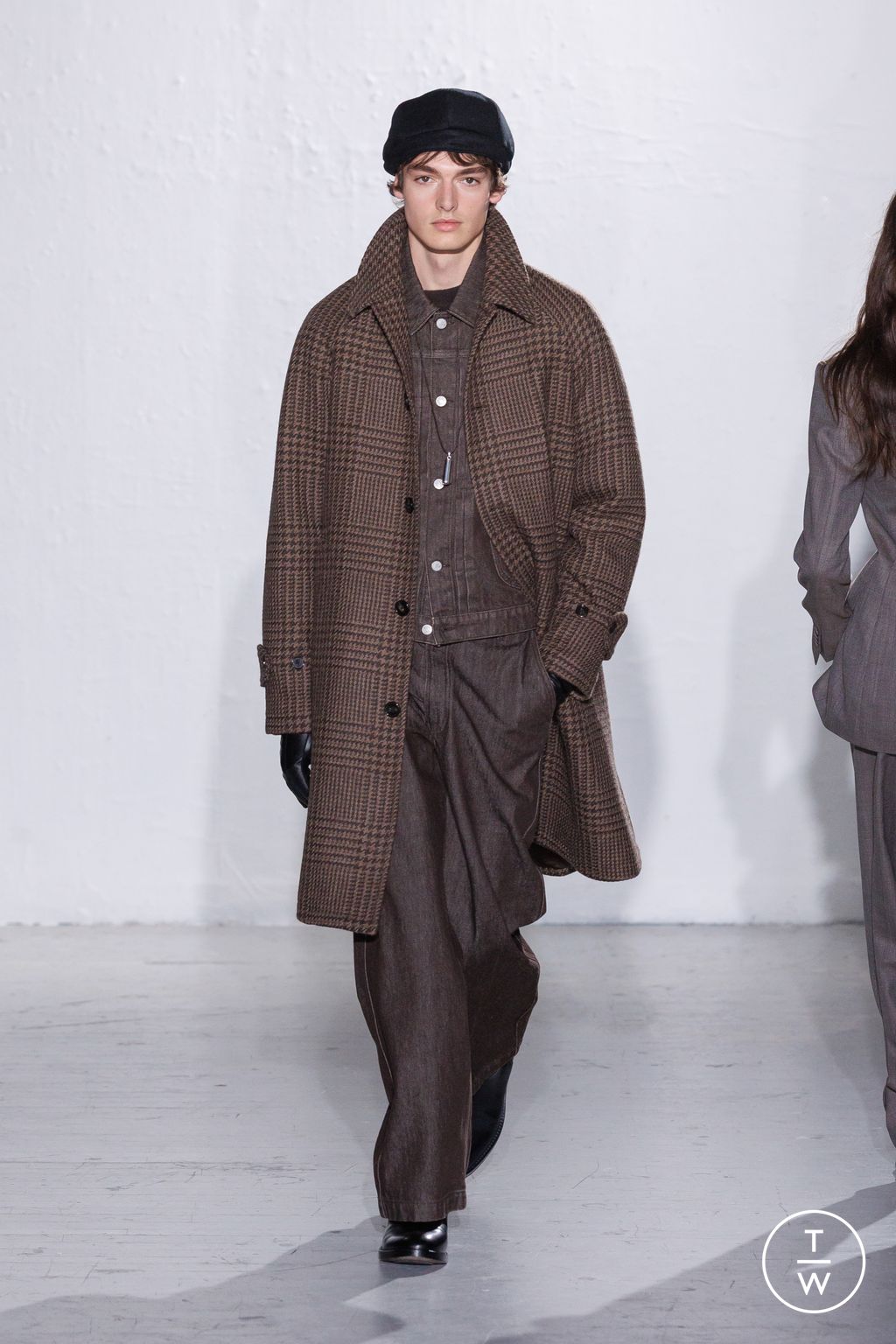 Fashion Week Paris Fall/Winter 2026 look 5 de la collection Officine Générale menswear