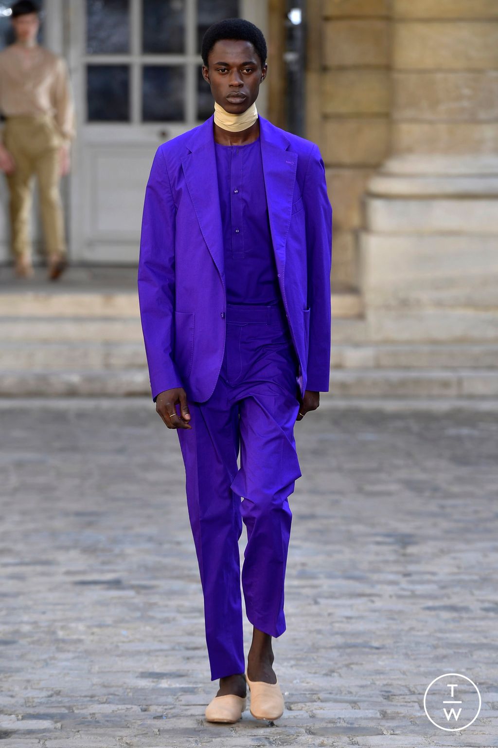 Fashion Week Paris Spring/Summer 2024 look 13 from the Officine Générale collection menswear
