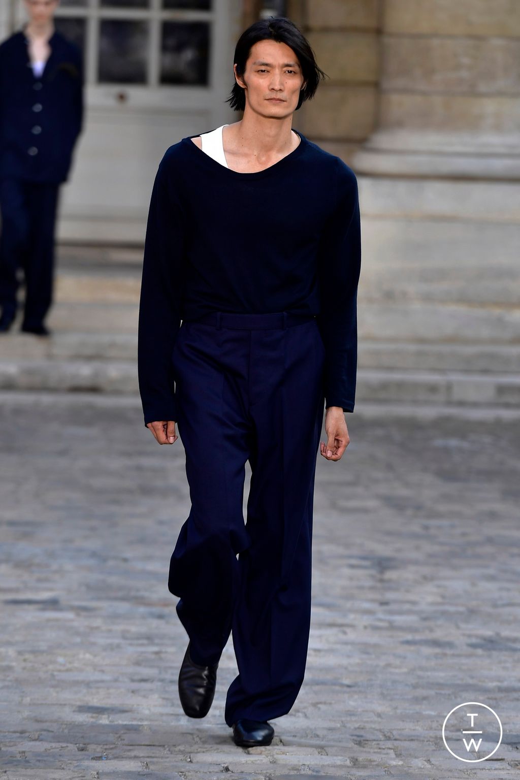 Fashion Week Paris Spring/Summer 2024 look 44 from the Officine Générale collection menswear