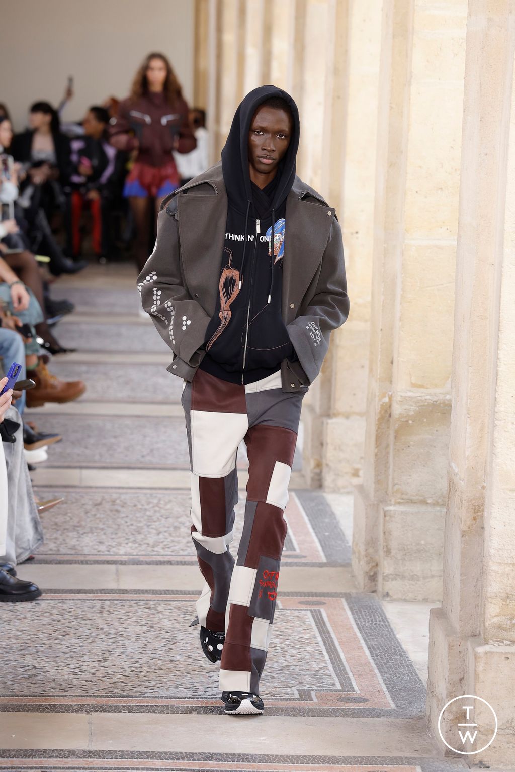 Fashion Week Paris Fall/Winter 2026 look 4 from the Off-White collection womenswear