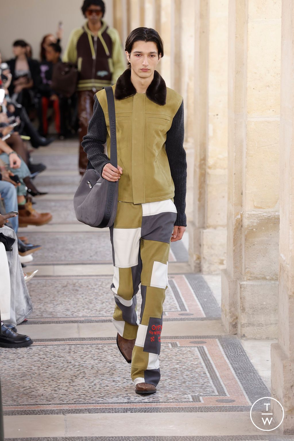 Fashion Week Paris Fall/Winter 2026 look 11 de la collection Off-White womenswear