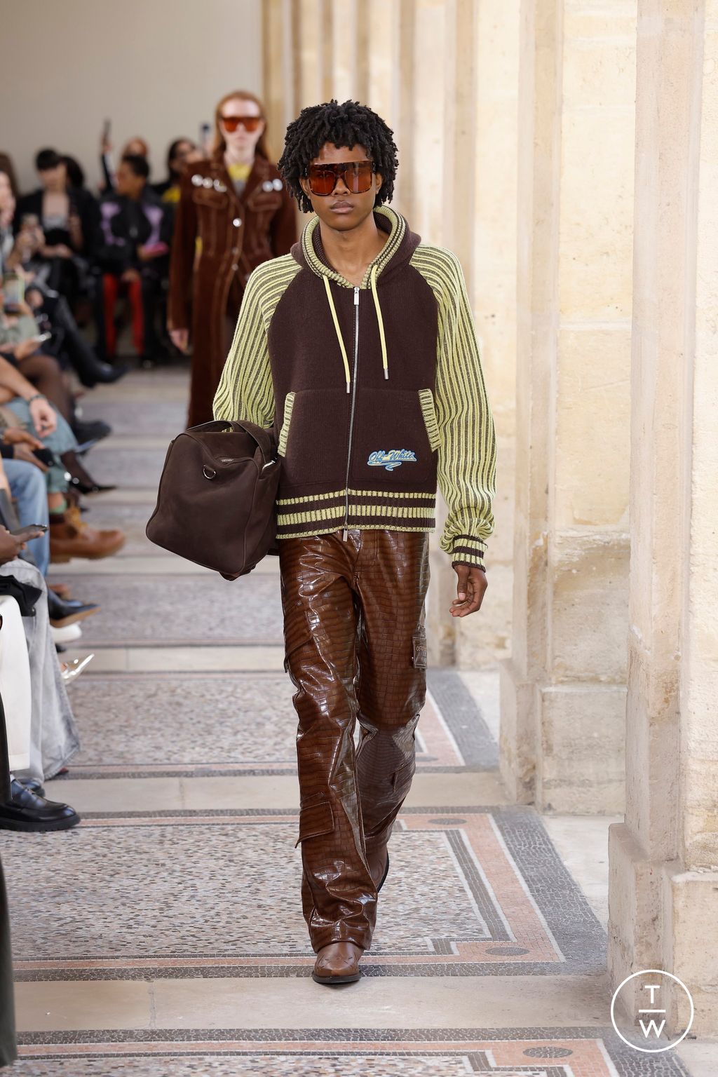 Fashion Week Paris Fall/Winter 2026 look 12 from the Off-White collection womenswear