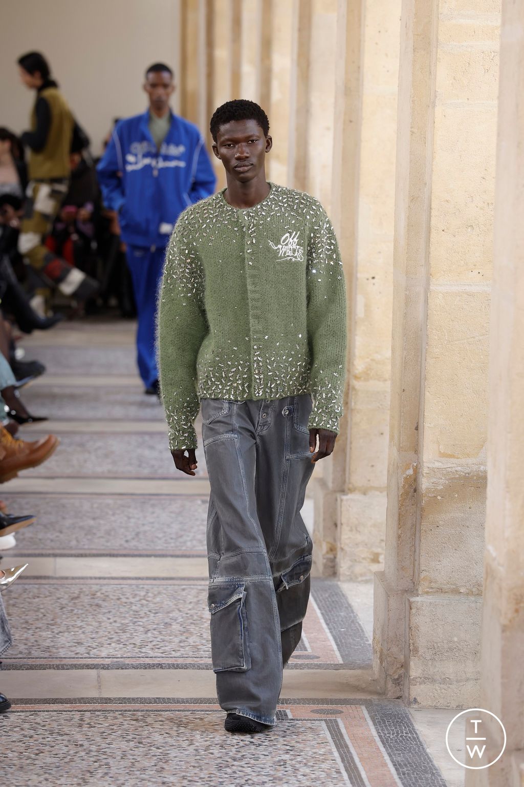 Fashion Week Paris Fall/Winter 2026 look 19 de la collection Off-White womenswear