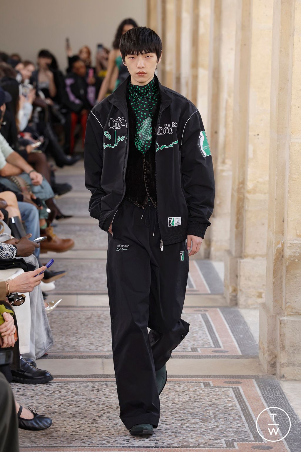 Fashion Week Paris Fall/Winter 2026 look 30 from the Off-White collection womenswear