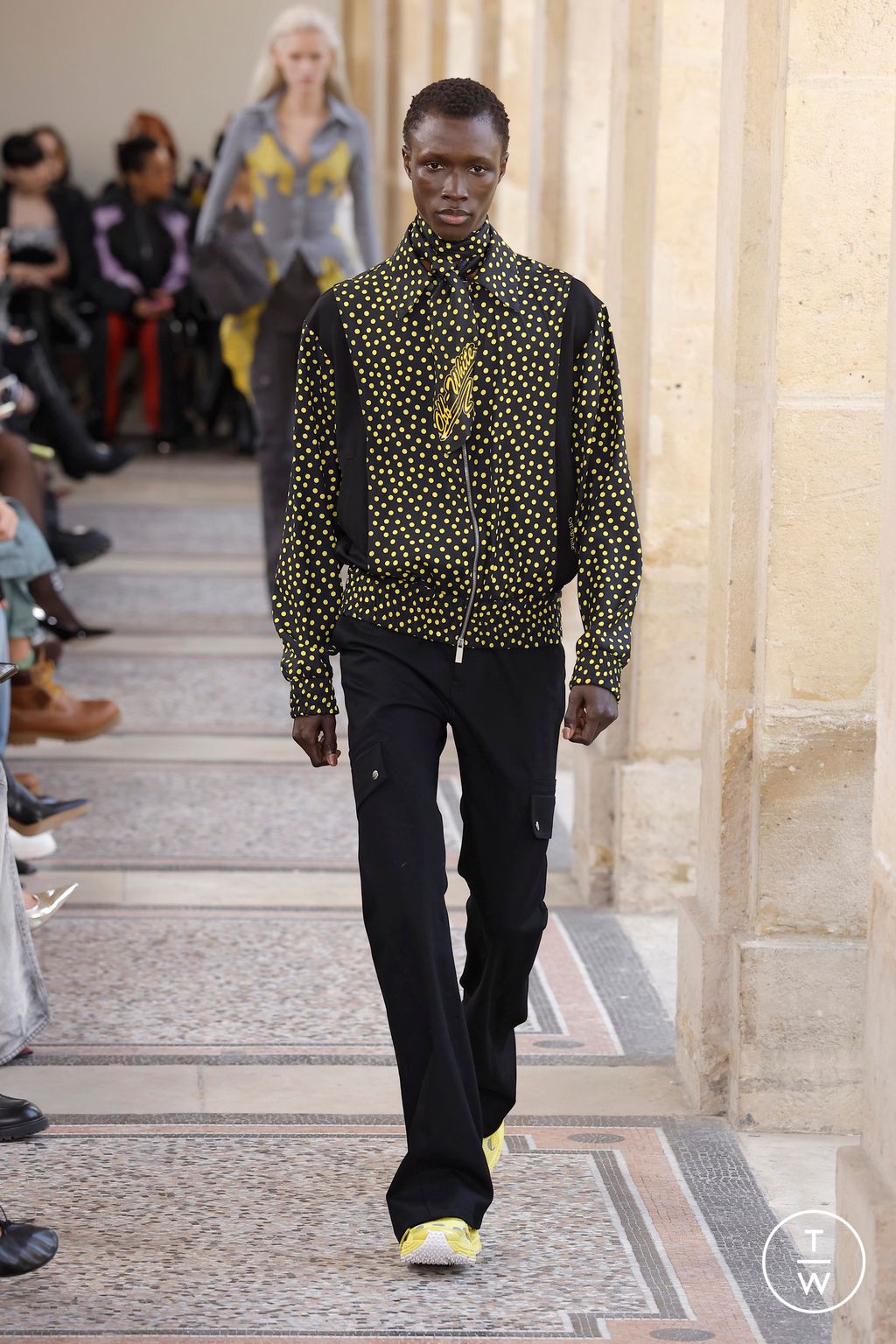 Fashion Week Paris Fall/Winter 2026 look 37 from the Off-White collection womenswear