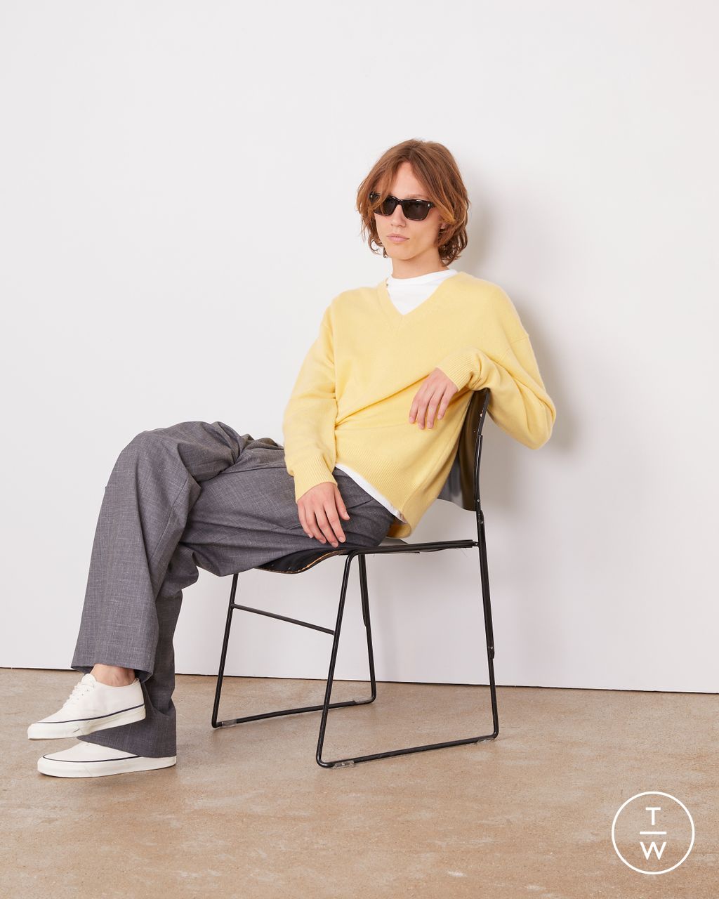 Fashion Week Paris Resort 2026 look 10 from the Officine Générale collection menswear