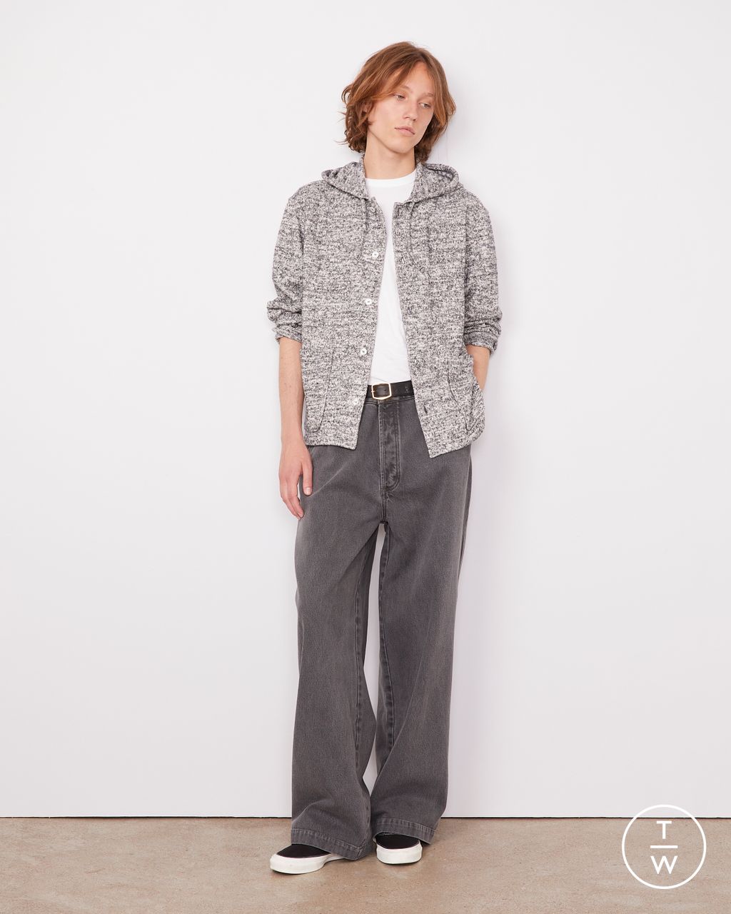 Fashion Week Paris Resort 2026 look 12 from the Officine Générale collection menswear