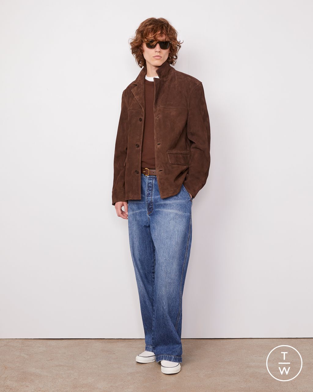 Fashion Week Paris Resort 2026 look 17 from the Officine Générale collection menswear