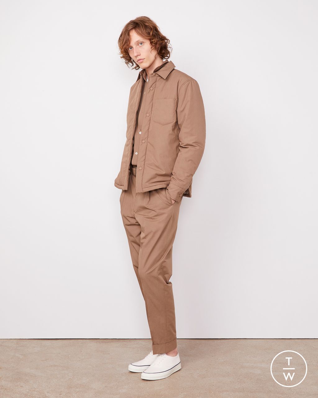 Fashion Week Paris Resort 2026 look 20 from the Officine Générale collection menswear