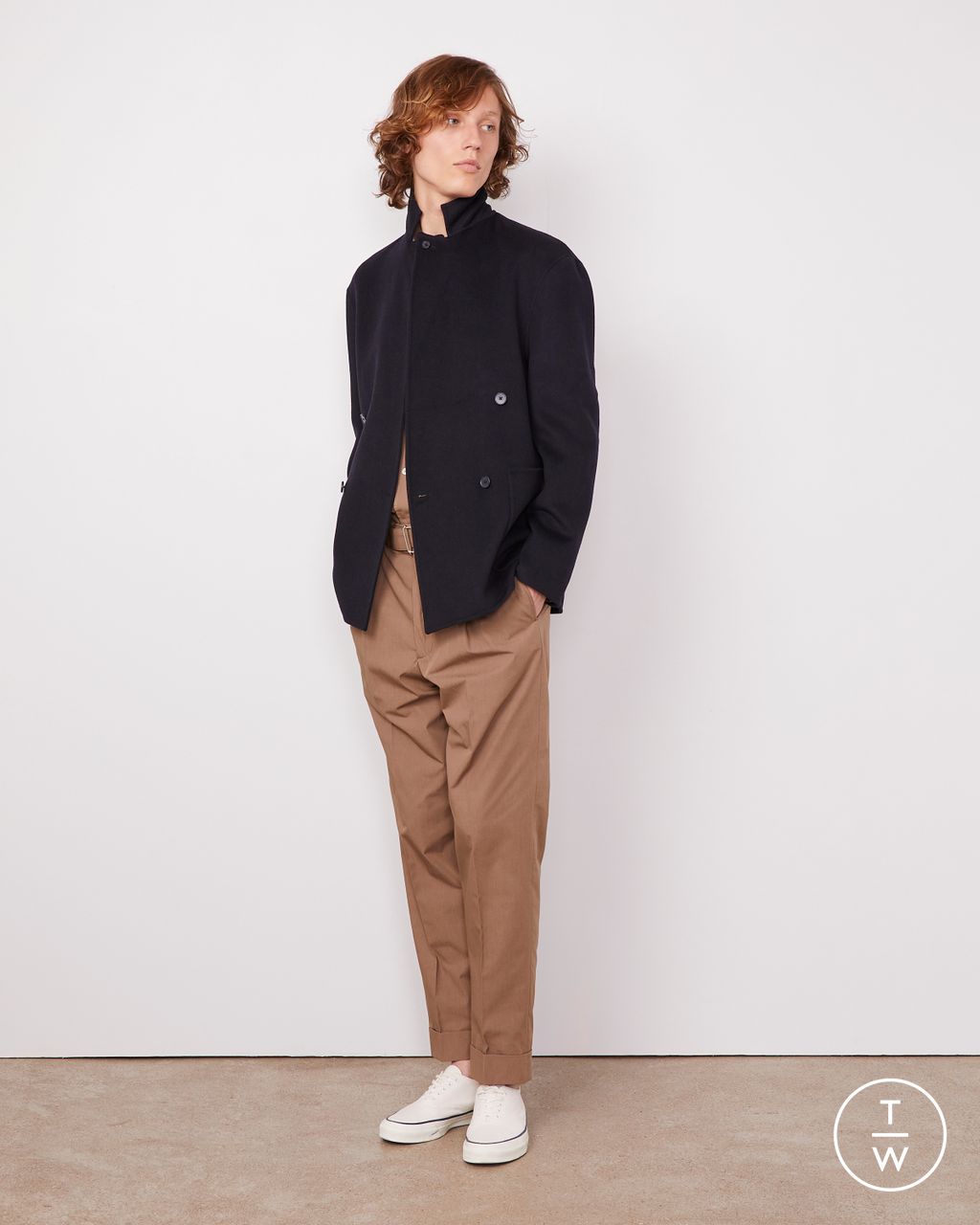 Fashion Week Paris Resort 2026 look 22 de la collection Officine Générale menswear