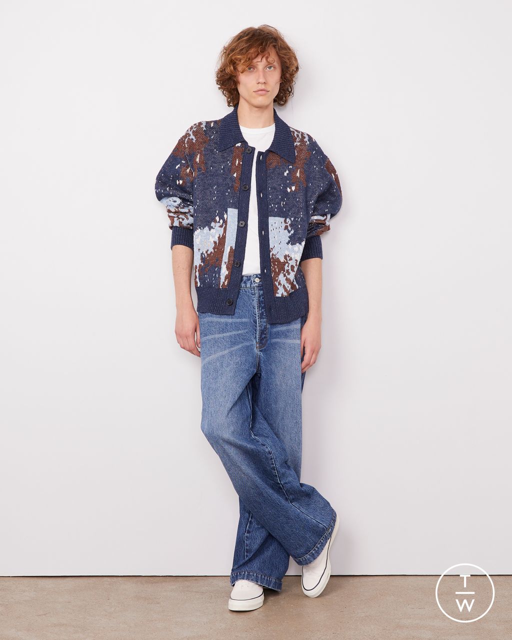 Fashion Week Paris Resort 2026 look 23 from the Officine Générale collection menswear