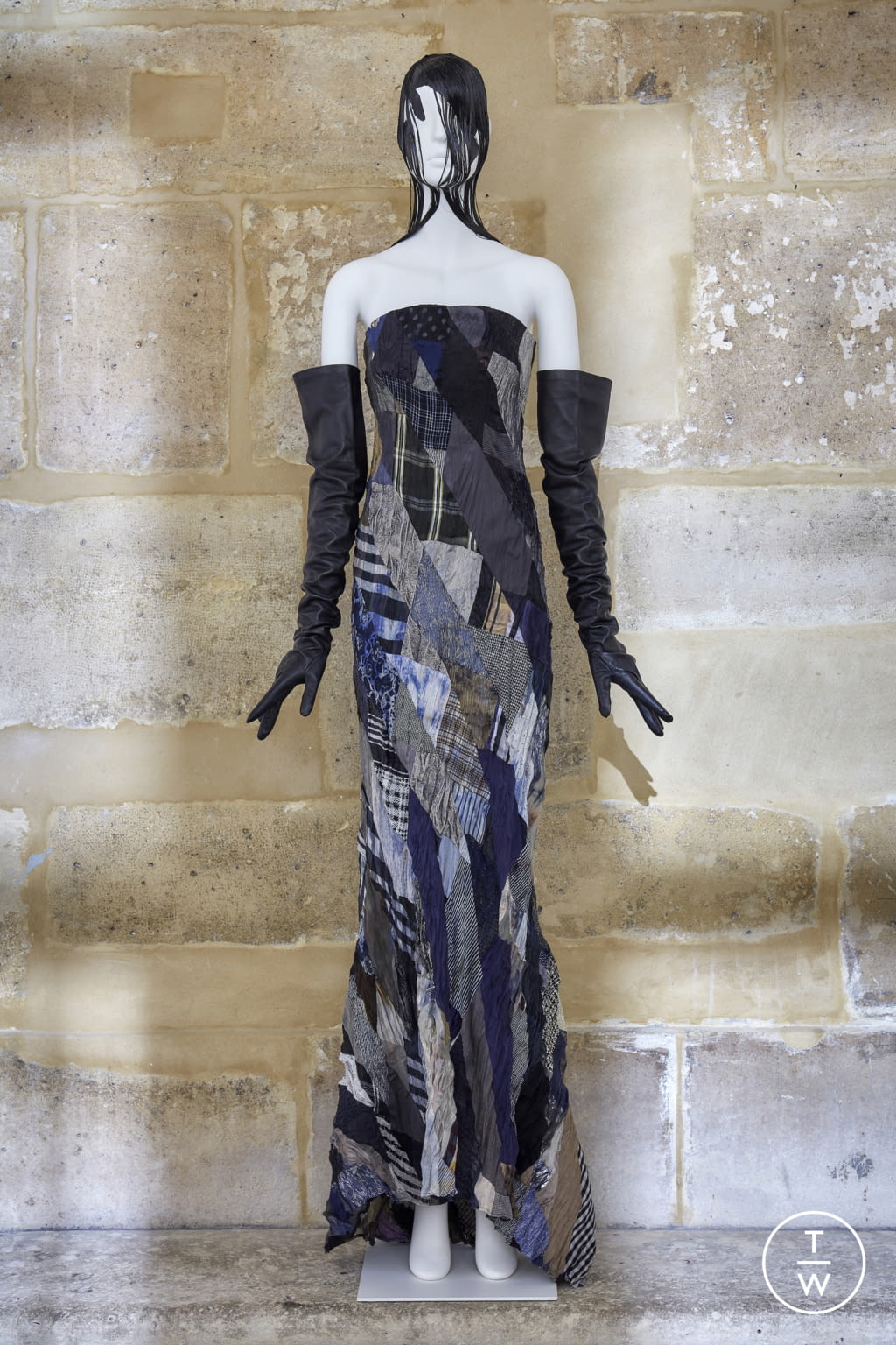 Fashion Week Paris Spring/Summer 2022 look 9 from the Olivier Theyskens collection womenswear